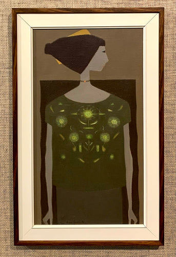 'Woman in Green' by Fabian Lundqvist
